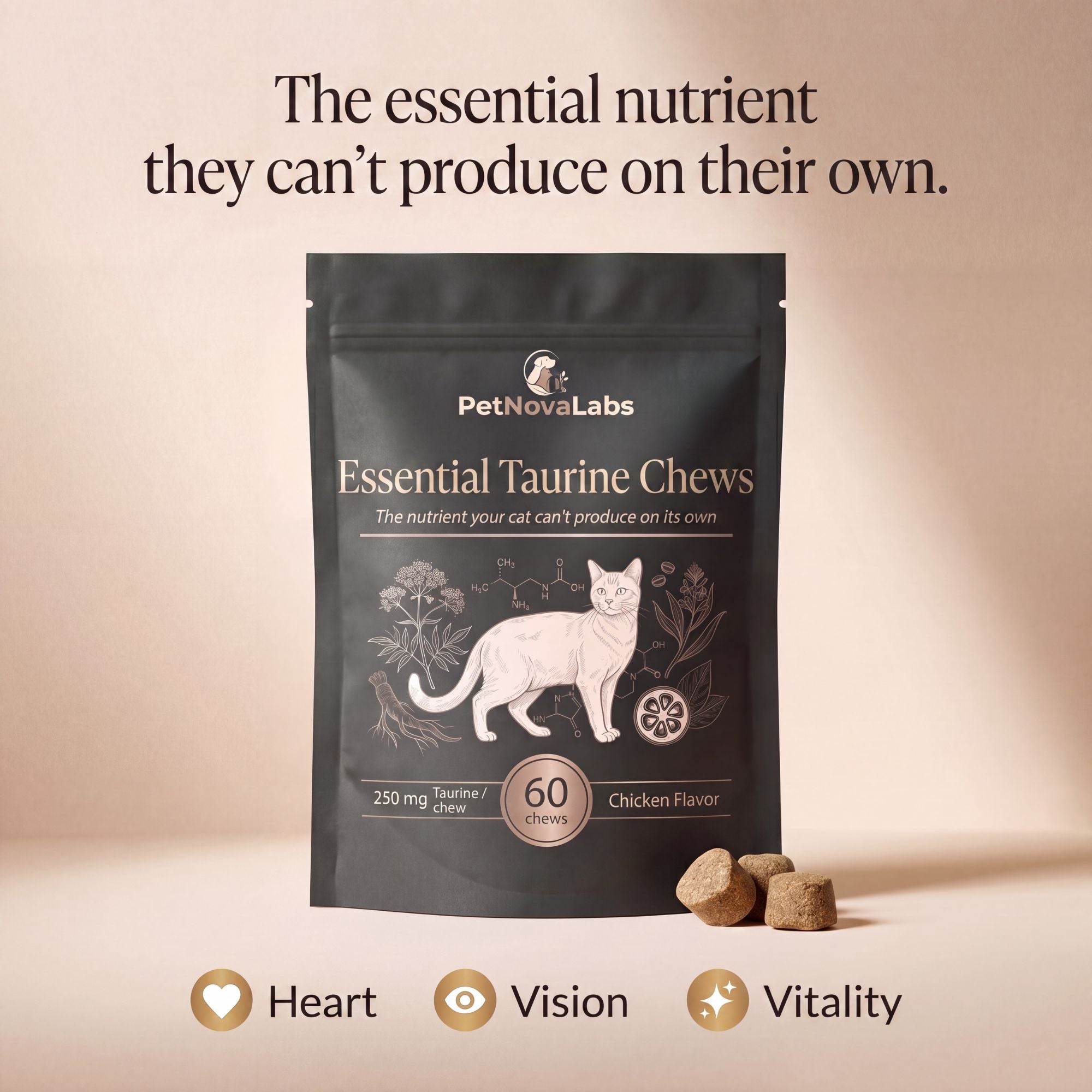 Essential Taurine Chews™ | PetNovaLabs