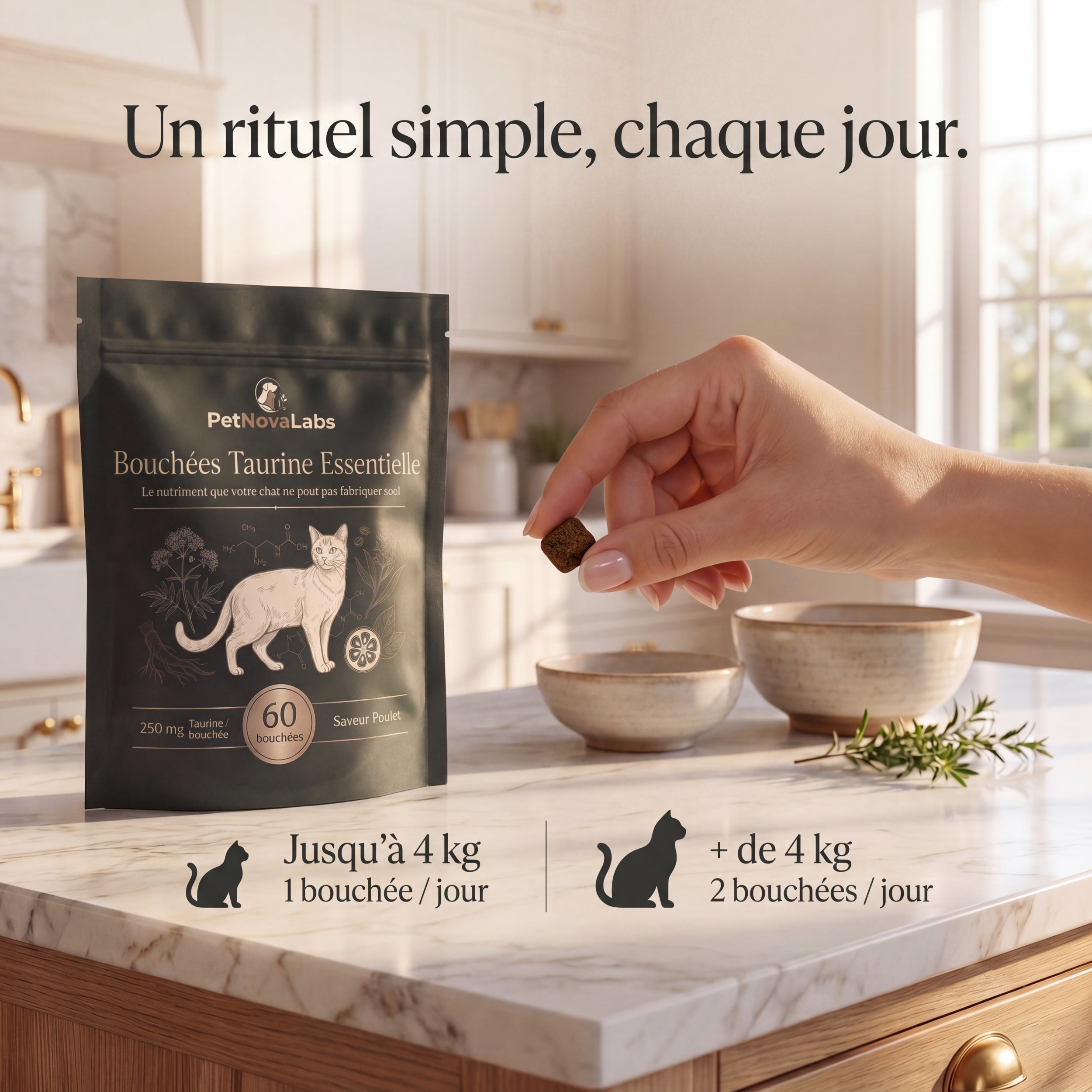 Bouchées Taurine Essentielle | PetNovaLabs