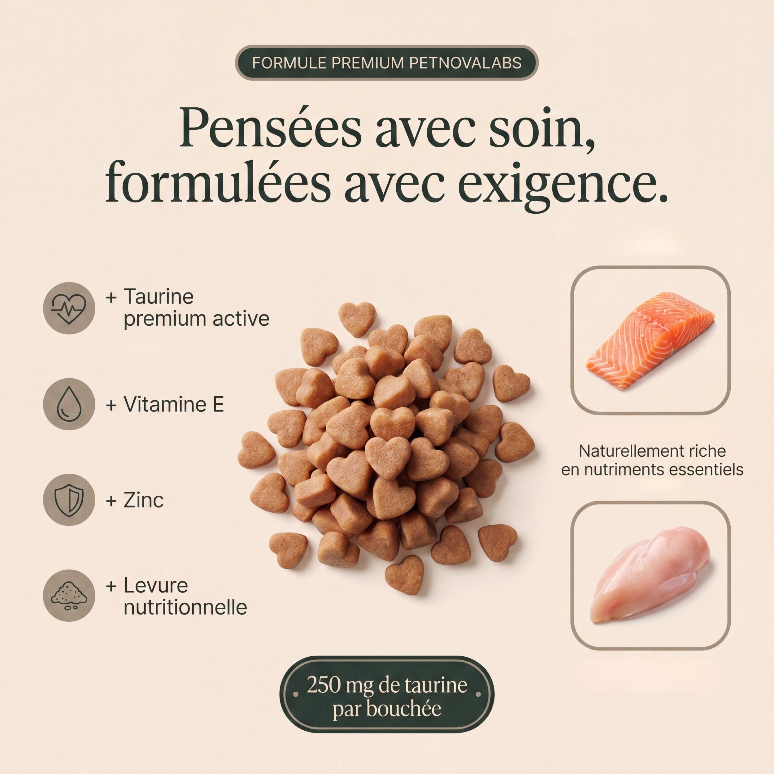 Bouchées Taurine Essentielle | PetNovaLabs